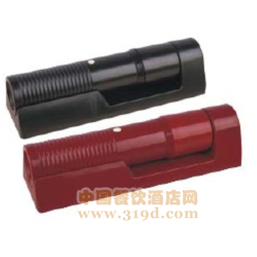 应急手电筒(壁挂式、红色/黑色、两节一号电池、210*65*50mm)